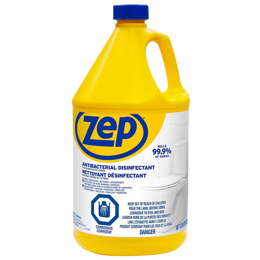 Zep Antibacterial Disinfectant & Cleaner with Lemon 1Gal