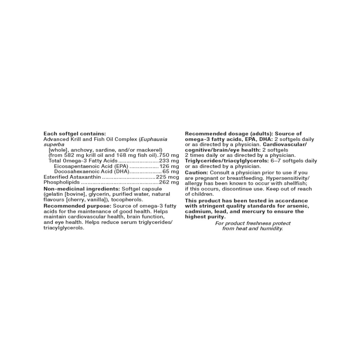 webber naturals 750 mg Royal Red Krill Oil Plus with Astaxanthin, 120-count