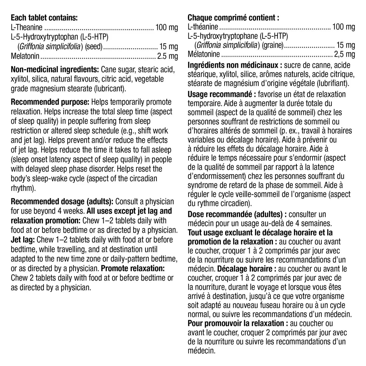 webber naturals Super Sleep 90 ChewableTablets