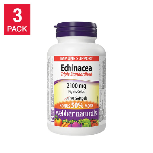 webber naturals Triple Standardized Echinacea 3x90 Softgels