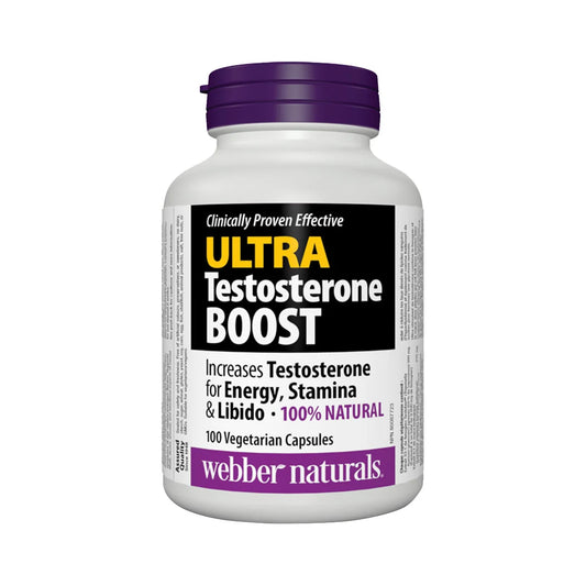webber naturals Ultra Testosterone Boost - 100 vegetarian capsules