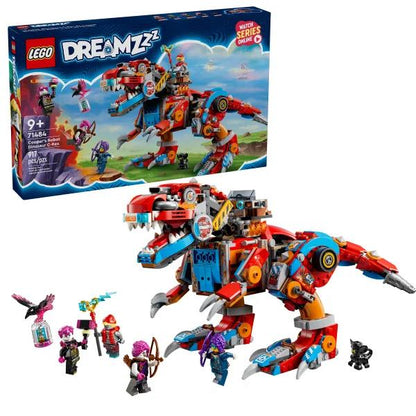 LEGO DREAMZzz Cooper’s Robot Dinosaur C-Rex Toy