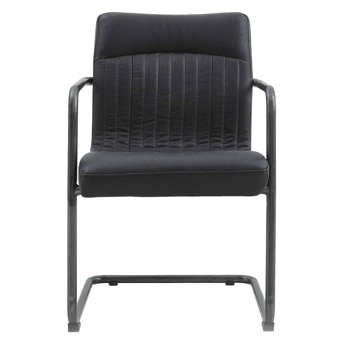 Nella Top Grain Leather Armchair, 2-pack