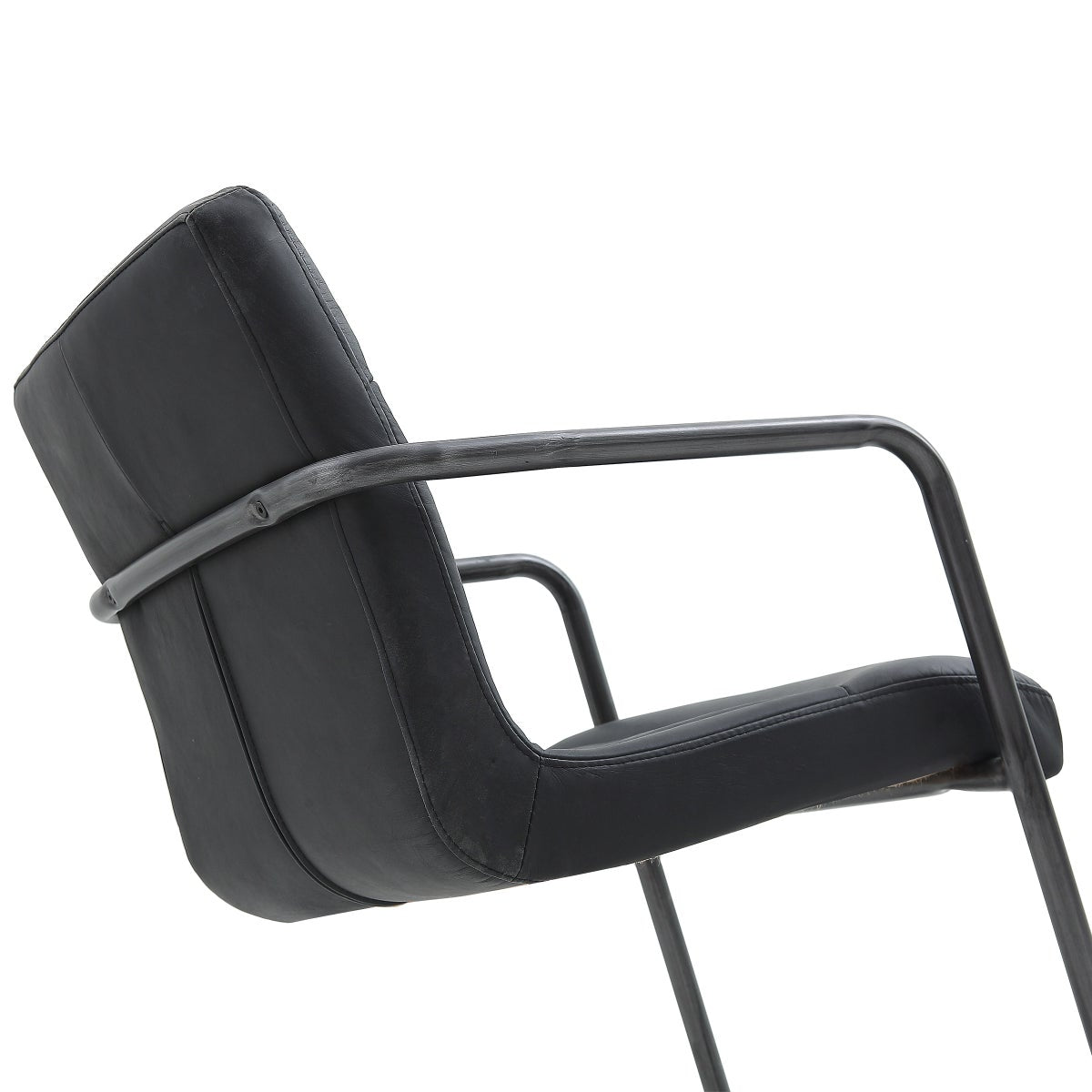 Nella Top Grain Leather Armchair, 2-pack