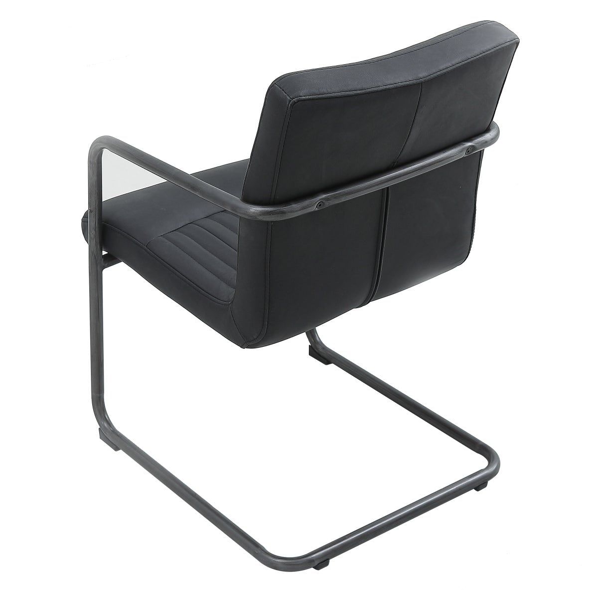 Nella Top Grain Leather Armchair, 2-pack