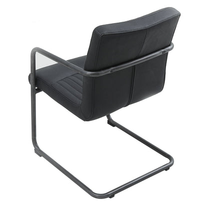 Nella Top Grain Leather Armchair, 2-pack