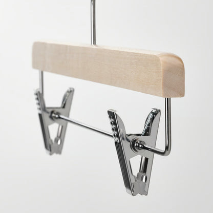 (10 PACK) IKEA BUMERANG Skirt hanger, natural