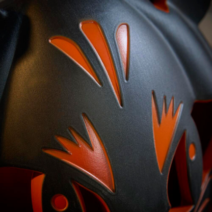 10 in PLUG IN LED Black Cat Jack O Lantern