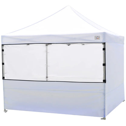 10x10 ft. Canopy Service Tent with Clear Protective