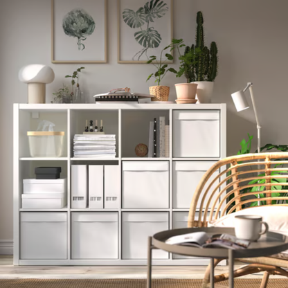 (2 PACK) IKEA DRÖNA Box, 33x38x33 cm (13x15x13 "), WHITE