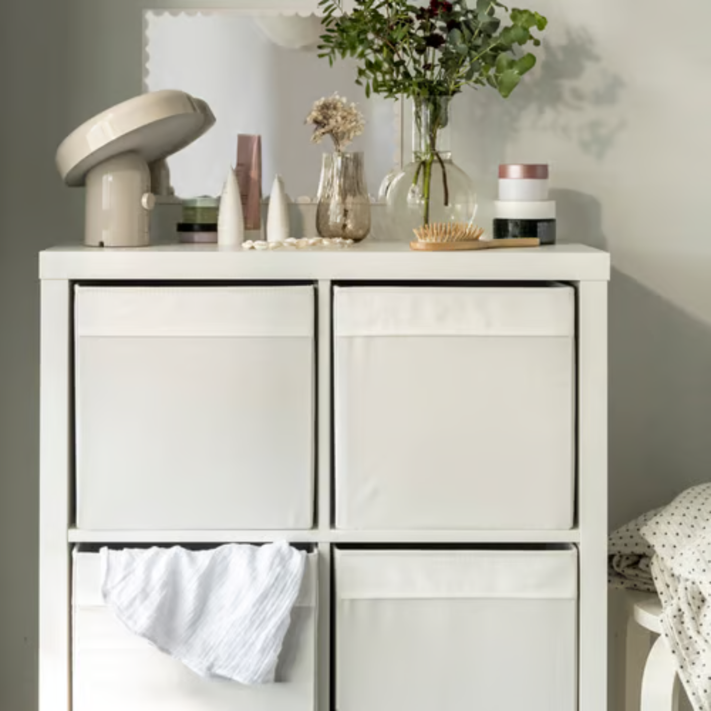 (2 PACK) IKEA DRÖNA Box, 33x38x33 cm (13x15x13 "), WHITE