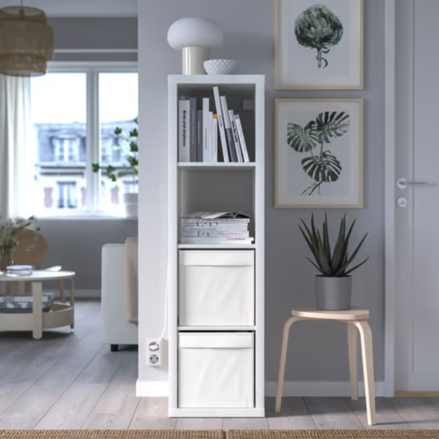 (2 PACK) IKEA DRÖNA Box, 33x38x33 cm (13x15x13 "), WHITE