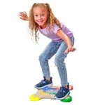 Beat Board Wooden Stand-On Balance Game with 4 Modes, Lights and Sounds