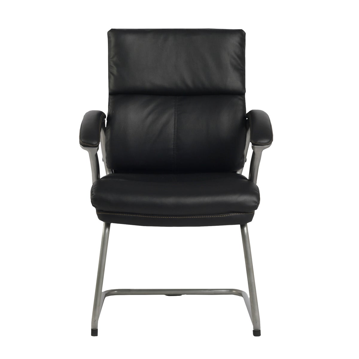 TygerClaw Mid Back Guest Office Chair, Black