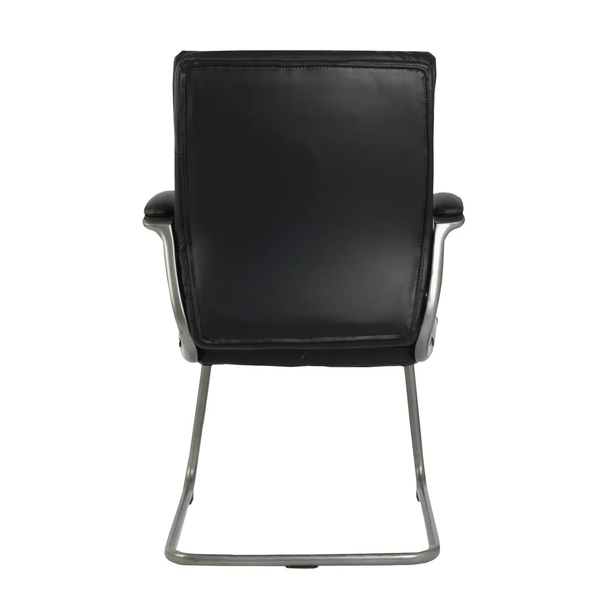 TygerClaw Mid Back Guest Office Chair, Black