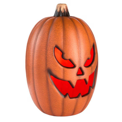 16 in PLUG IN LED Spooky Jack O Lantern