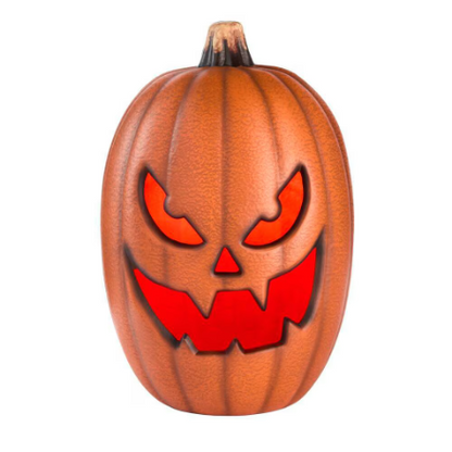 16 in PLUG IN LED Spooky Jack O Lantern