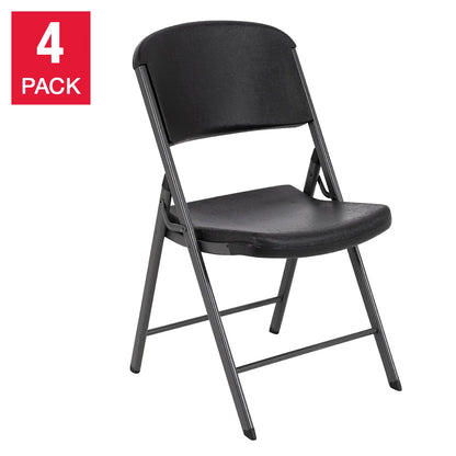 Lifetime Commercial Folding Chairs, 4-pack