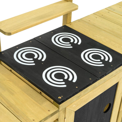 Ultimate Wooden Mud Kitchen