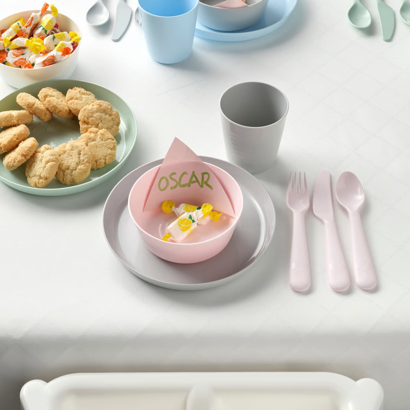 (18-Piece) IKEA KALAS Kids Cutlery Set – Mixed Colors