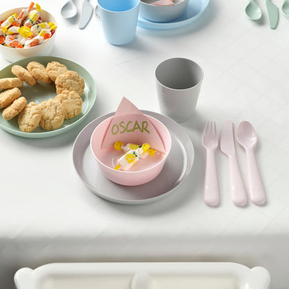 (18-Piece) IKEA KALAS Kids Cutlery Set – Mixed Colors