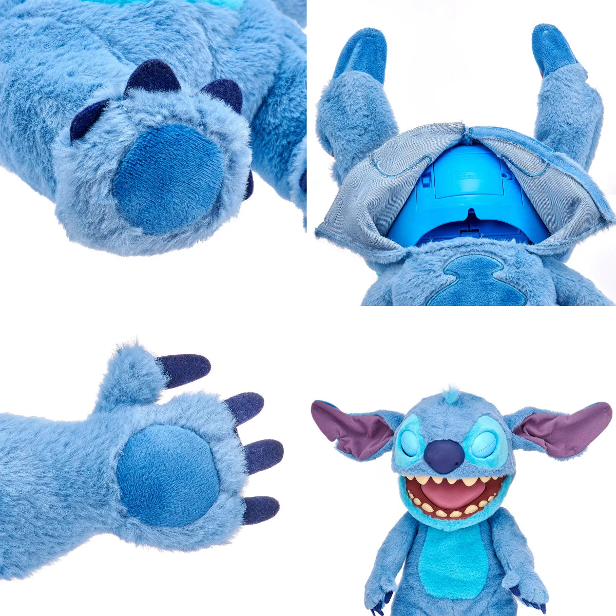 RealFX Disney Stitch Puppet -  Interactive Plush Puppet