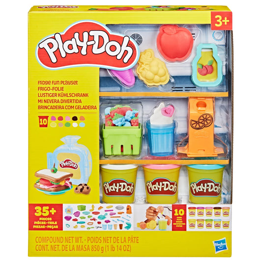 Play-Doh Fridge Fun Playset, 38 Play Kitchen Accessories