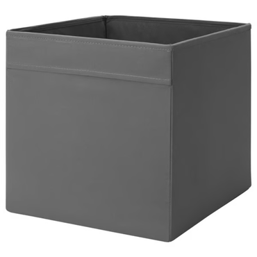 (2 PACK) IKEA DRÖNA Box, 33x38x33 cm (13x15x13 "),DARK GRAY