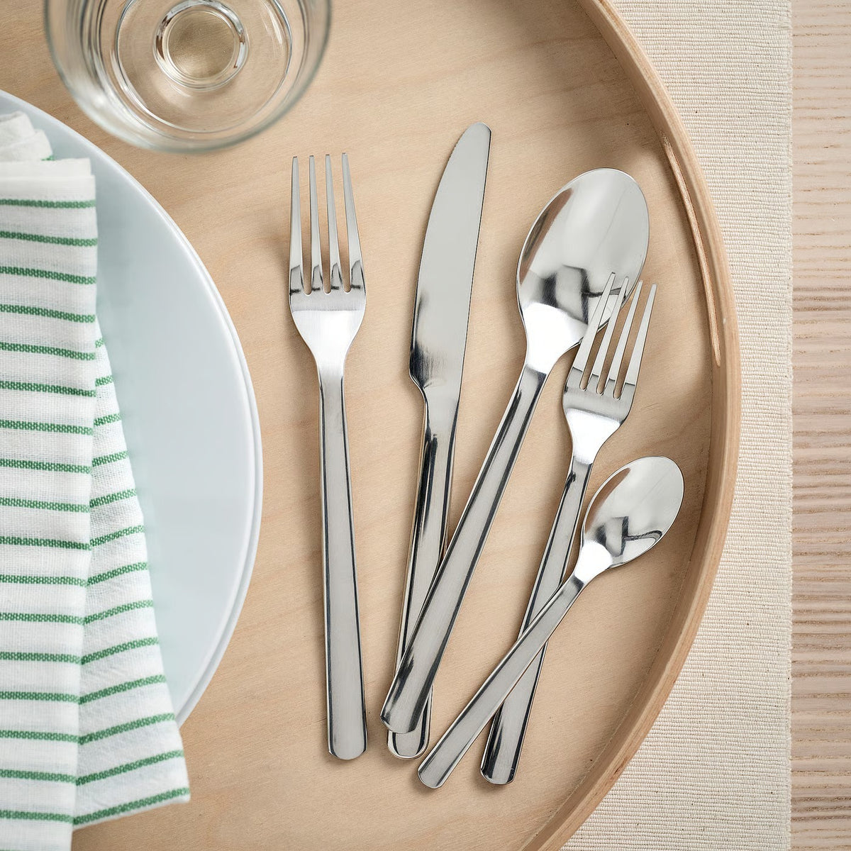 (20-piece)  IKEA 365+ cutlery set, stainless steel