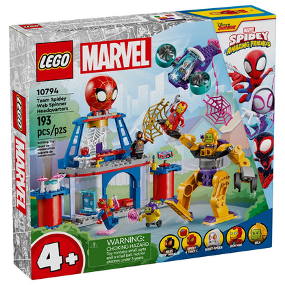 LEGO Marvel Team Spidey Web Spinner Headquarters