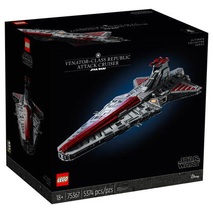 LEGO Star Wars Venator-Class Republic Attack Cruiser  with Bonus LEGO Star Wars C-3PO Buildable Droid Figure