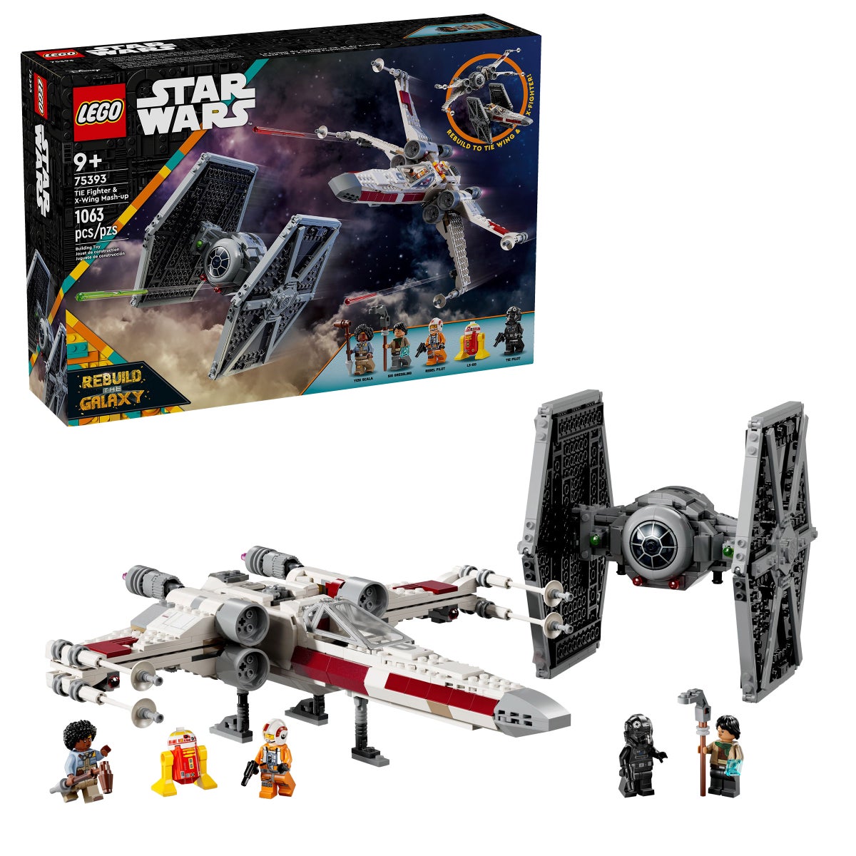 LEGO Star Wars TIE Fighter & X-Wing Mash-up