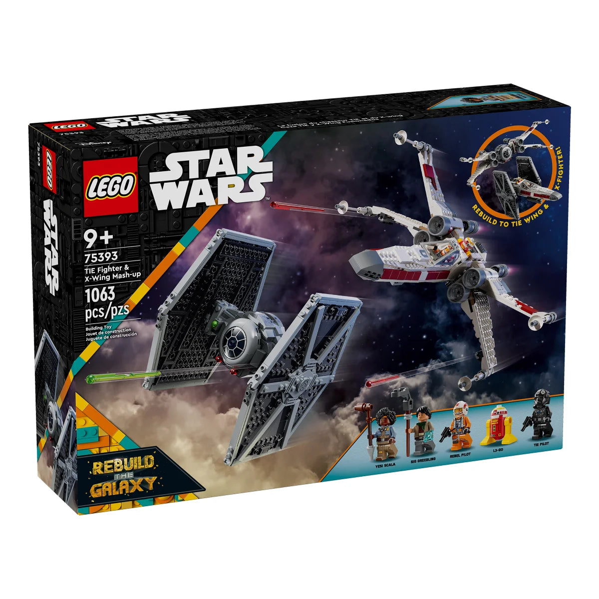 LEGO Star Wars TIE Fighter & X-Wing Mash-up