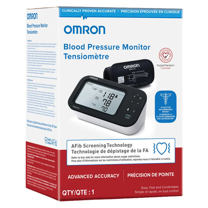 Omron BP-7365 Blood Pressure Monitor with Afib Screening technology