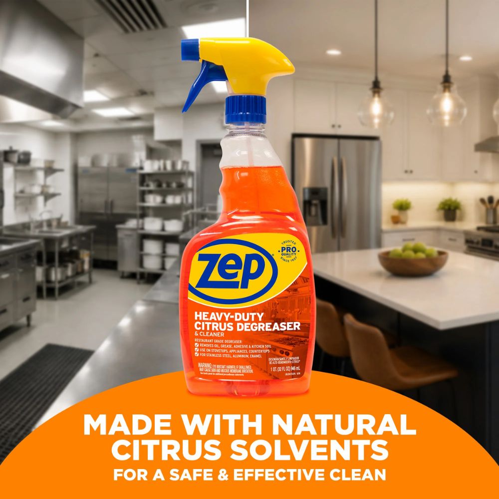 Zep Heavy-Duty Citrus Degreaser Cleaner 32 oz