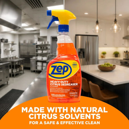 Zep Heavy-Duty Citrus Degreaser Cleaner 32 oz