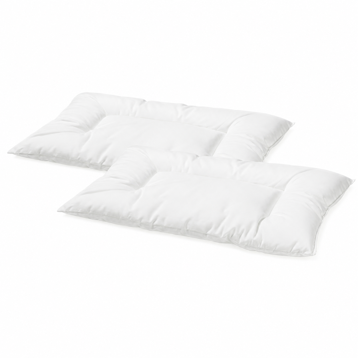 (2 PACK) IKEA Crib Pillow, 35 × 55 cm (14 × 22 in) – White
