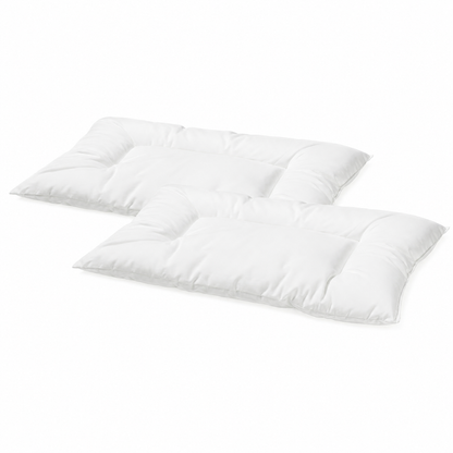 (2 PACK) IKEA Crib Pillow, 35 × 55 cm (14 × 22 in) – White