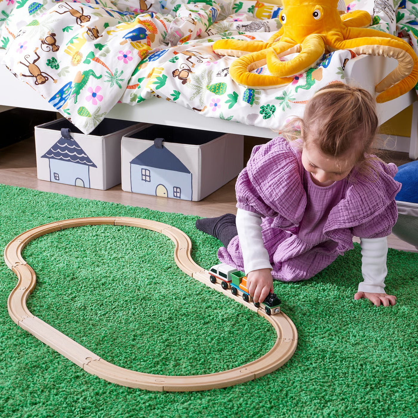 (3-Piece ) IKEA LILLABO train set