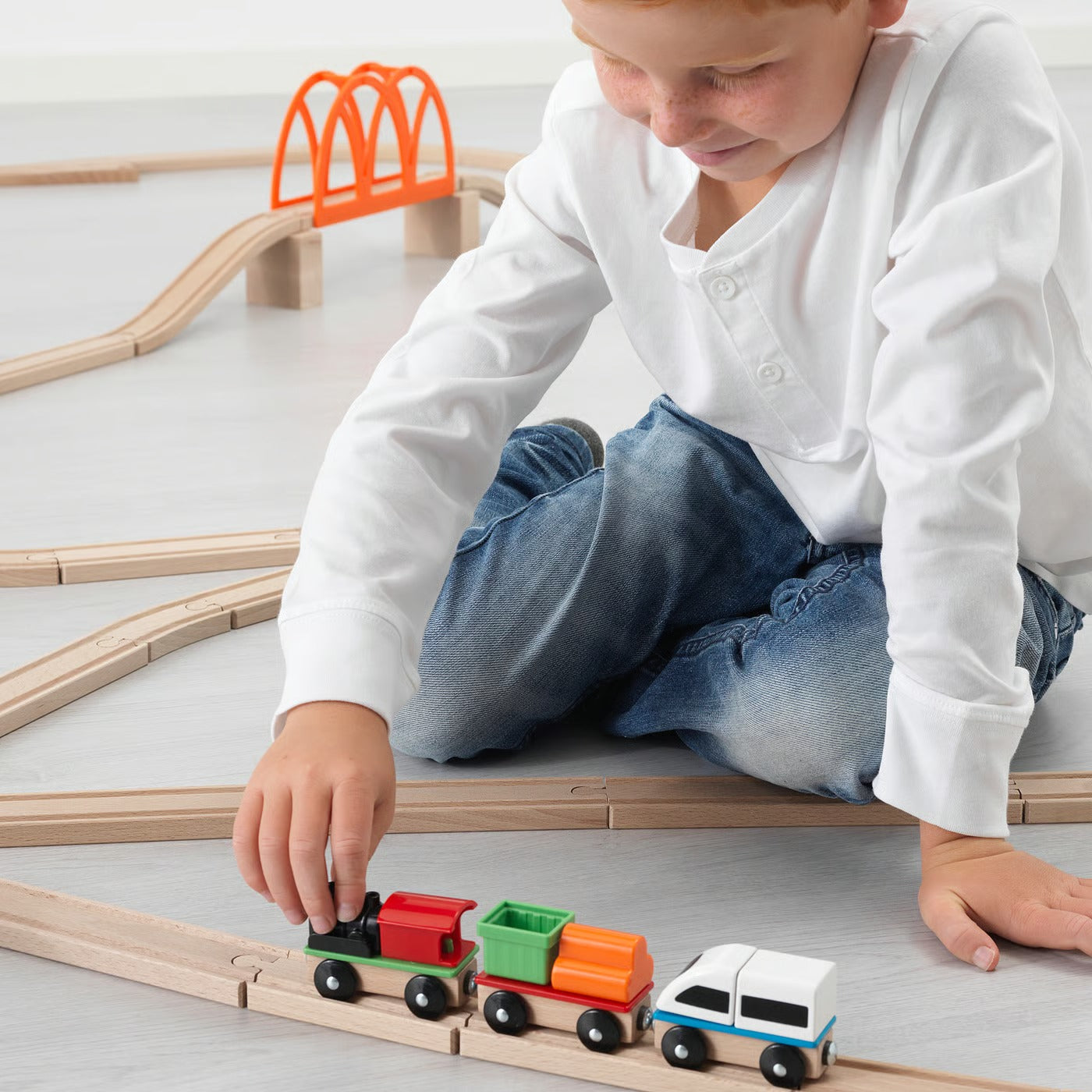(3-Piece ) IKEA LILLABO train set