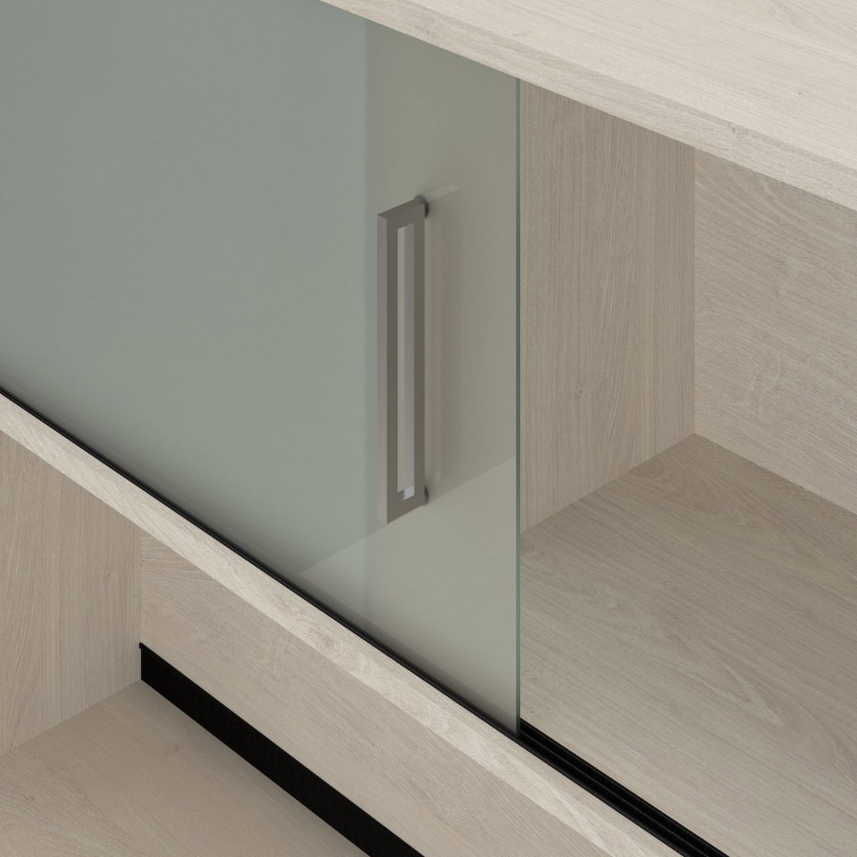 Bestar Orford L-Shaped Desk with Hutch