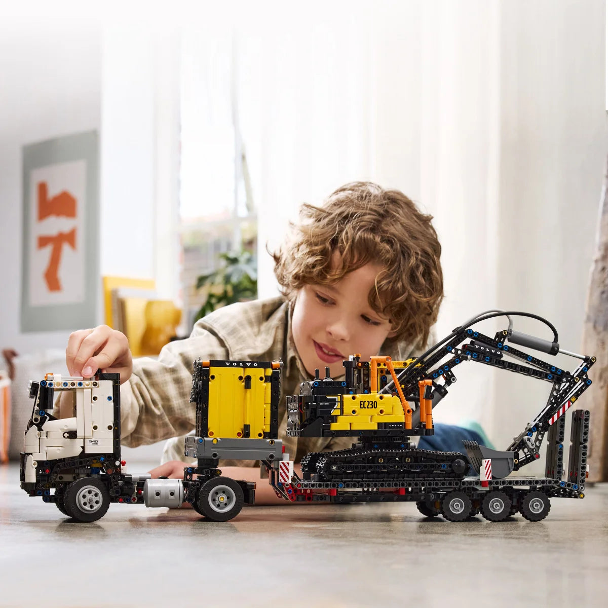 LEGO Technic Volvo FMX Truck & EC230 Electric Excavator