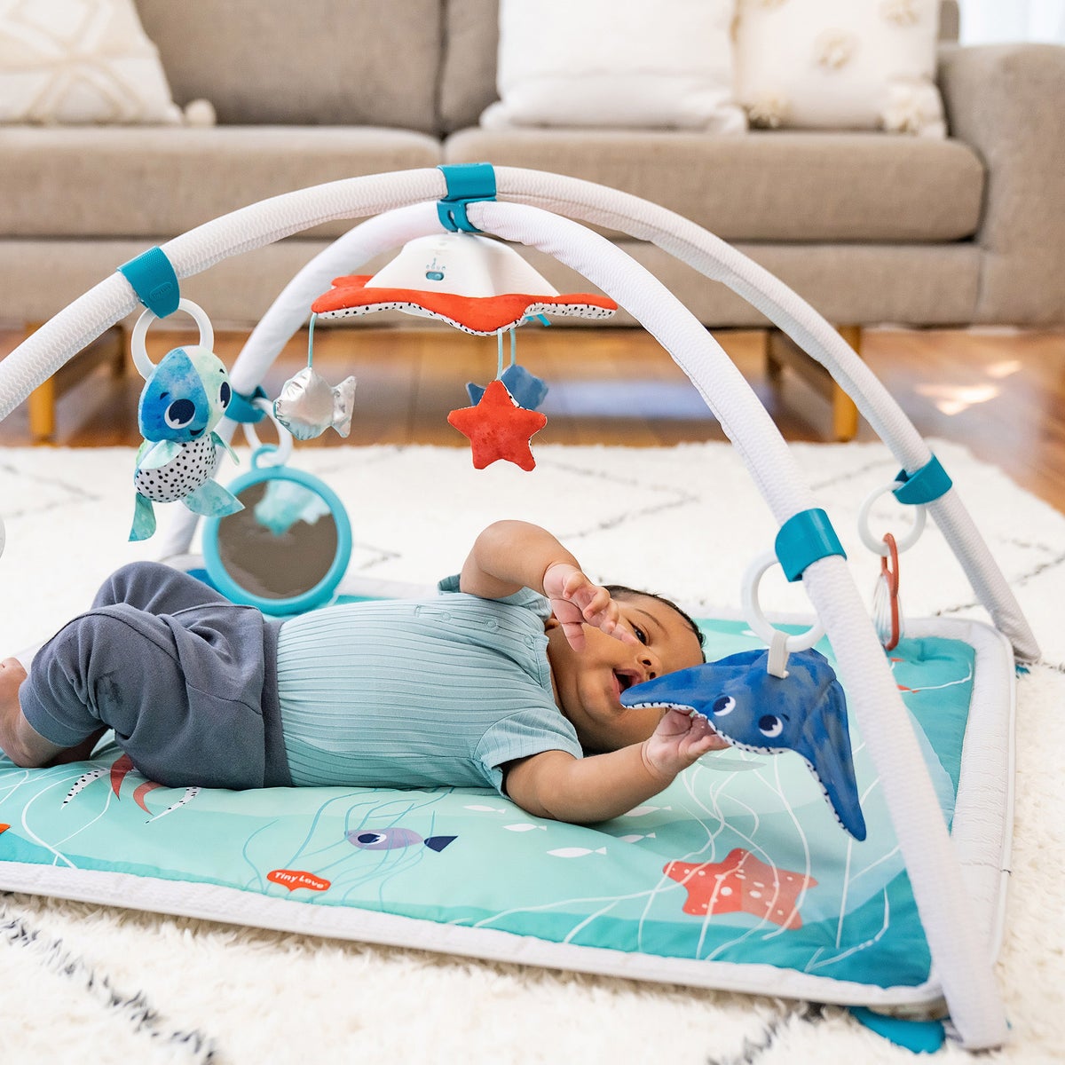 Tiny Love Treasure the Ocean 2-in-1 Musical Mobile, Gymini