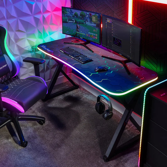 X Rocker Pulsar Max Gaming Desk