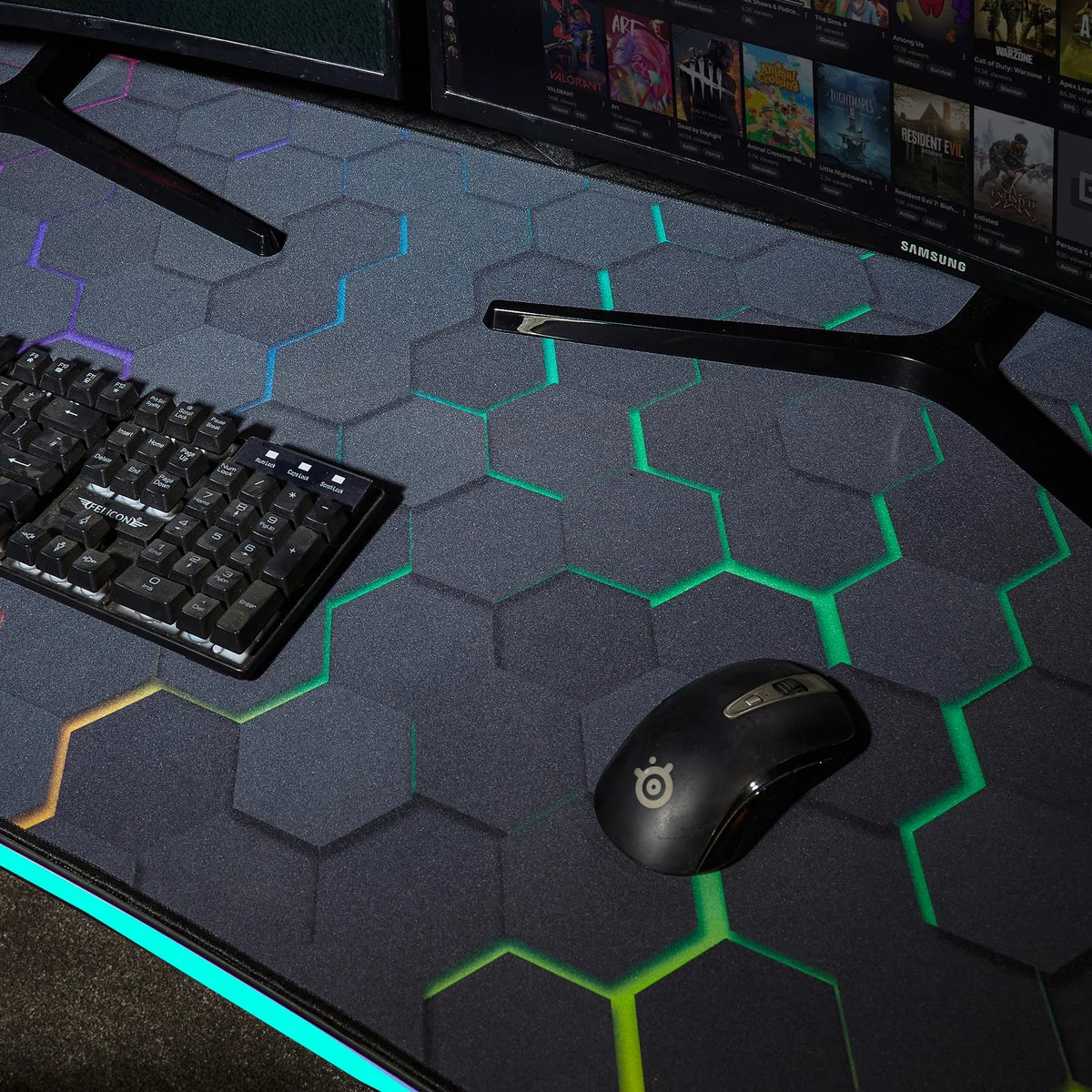 X Rocker Pulsar Max Gaming Desk