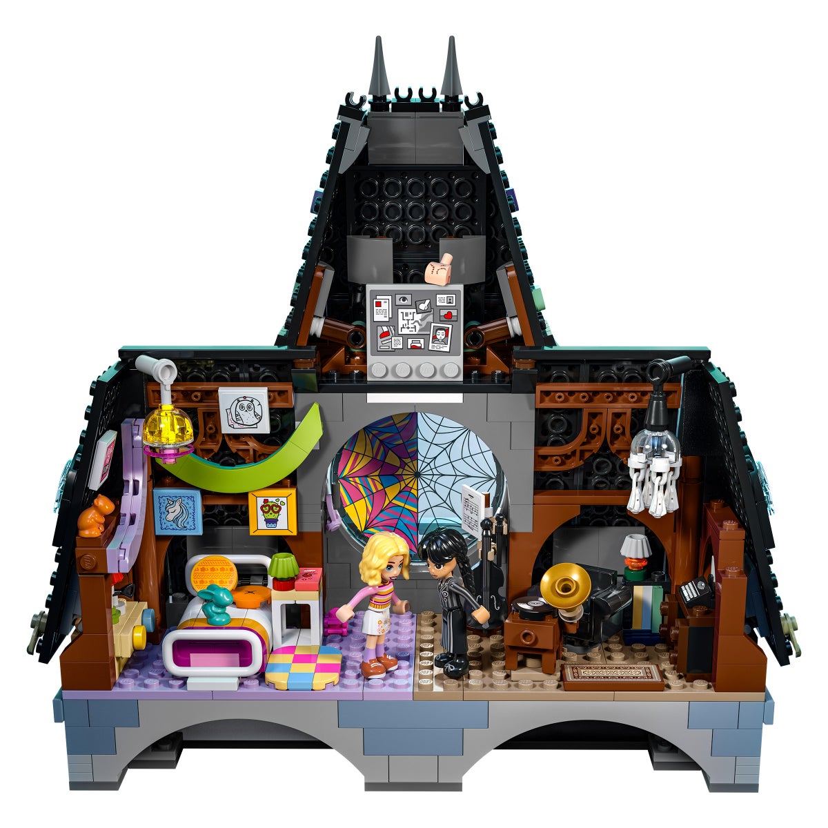 LEGO Wednesday: Wednesday & Enid’s Dorm Room Building Set with Dolls