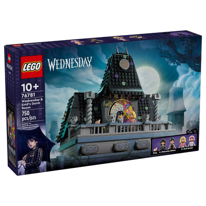 LEGO Wednesday: Wednesday & Enid’s Dorm Room Building Set with Dolls