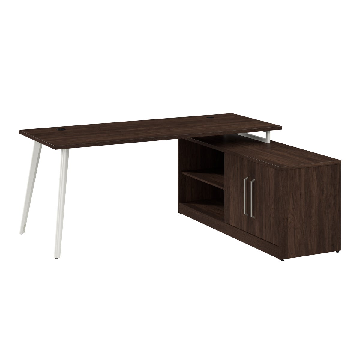 Office Pro Strive 181.34 cm (71 in.) Computer Desk with Low Storage Cabinet
