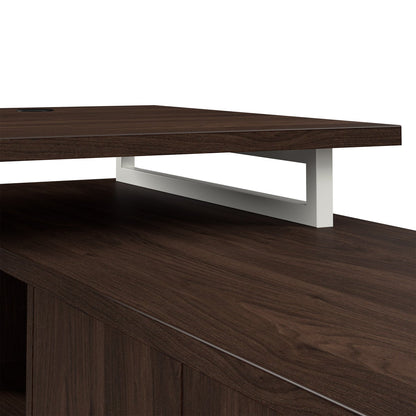 Office Pro Strive 181.34 cm (71 in.) Computer Desk with Low Storage Cabinet