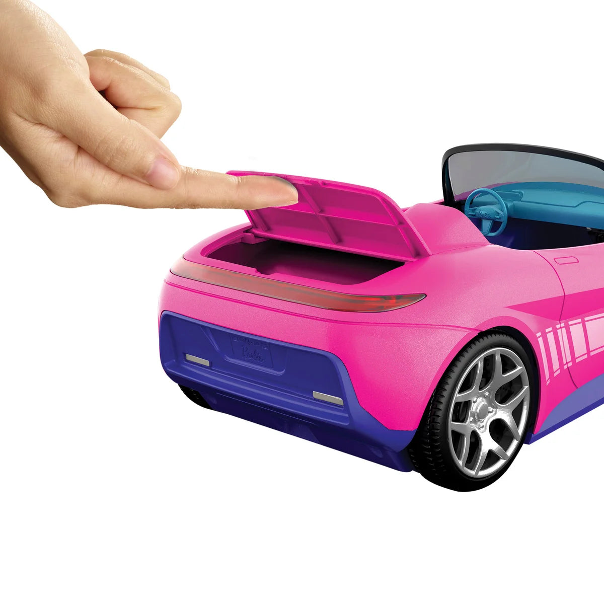 Hot Wheels Remote Control Barbie Convertible with 2 Dolls